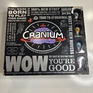 Hasbro Cranium Wow You're Good Game The Grown Up Adult Version Missing Clay